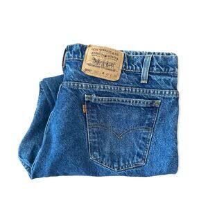 Levi’s 505 Vintage 90s Orange Tab Medium Wash Size 42 x 30